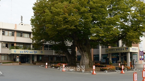 충남 홍성군 홍성읍 오관리에 위치한 현 청사. 사진 제공=홍성군/굿모닝충청=이종현 기자