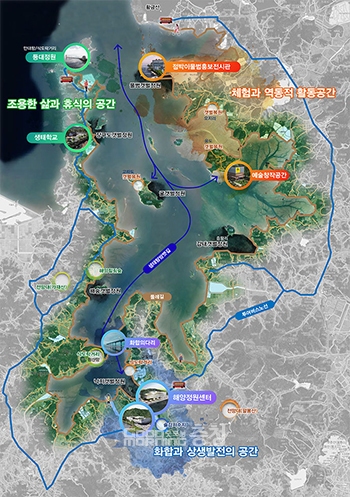 가로림만 해양정원 조성 종합계획도. 사진=가로림만 해양정원 홈페이지. 굿모닝충청=유희성 기자