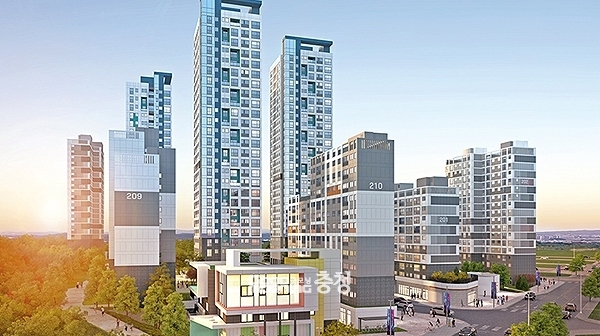 충남형 더행복한주택 조감도. 굿모닝충청 자료사진