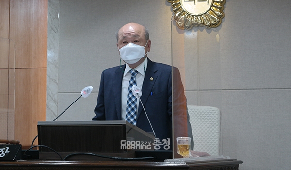 충남 홍성군의회 윤용관 의장이 자진 사퇴를 결심한 것으로 확인됐다. (사진=굿모닝충청 이종현 기자)