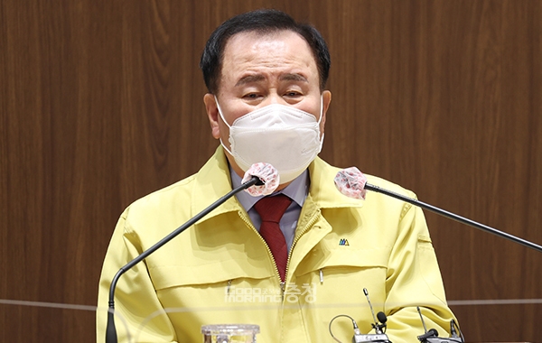 김지철 충남교육감이 기획재정부의 지방교육재정교부금(이하 교부금) 삭감 움직임에 작심한 듯 쓴 소리를 했다. (자료사진=충남도의회 제공/굿모닝충청 이종현 기자)