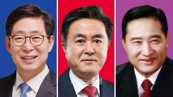 굿모닝충청을 비롯한 대전인터넷신문기자협회(디트뉴스24, 충청뉴스, 대전뉴스)가 한길리서치에 의뢰해 실시한 충남도지사 여론조사 결과 국민의힘 김태흠 후보가 더불어민주당 양승조 후보를 오차범위 밖에서 앞서고 있는 것으로 나타났다. (굿모닝충청 김갑수 기자)