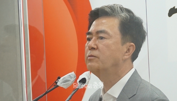 김태흠 충남도지사 당선인이 과거 기획재정부에서 겪은 다소 당황스러운 일화를 소개해 눈길을 끌고 있다. (굿모닝충청=김갑수 기자)