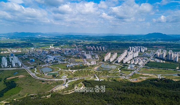 내포신도시 전경. (자료사진=충남도 제공/굿모닝충청 이종현 기자)