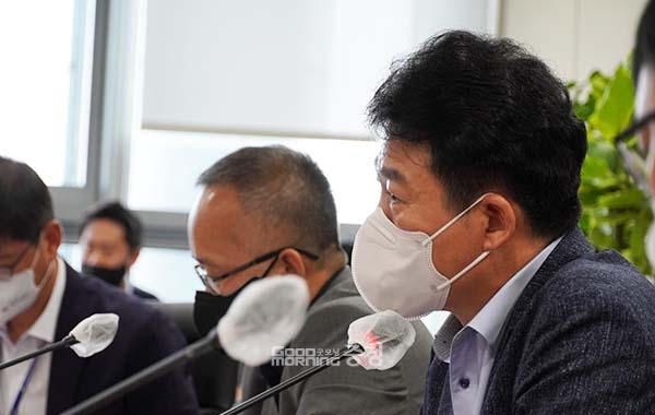 충남도가 내포신도시의 명품도시 조성을 위해 대책 마련에 나선다. (홍순광 충남도 건설교통국장. 사진=긋모닝충청 이종현 기자)