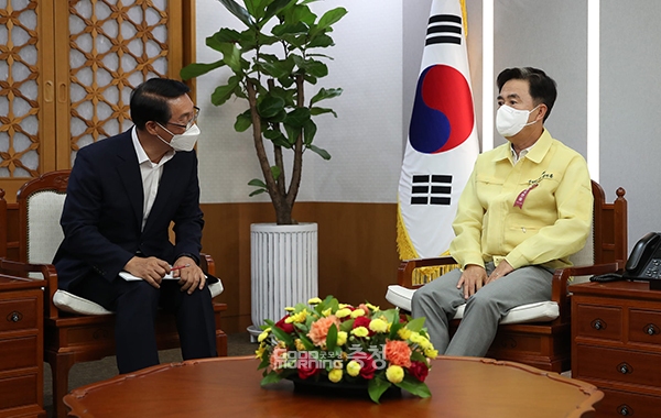 홍성군이 충남도에 홍북읍 4개리의 내포신도시 편입을 요청한 것으로 31일 확인됐다. (사진=홍성군 제공/굿모닝충청 이종현 기자)