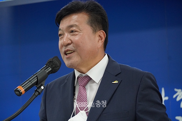 충남 예산군이 ‘문화재단’ 설립을 준비 중인 것으로 6일 확인됐다. 임기 중 해결하고 싶은 과제로는 ‘인구 늘리기’를 꼽았다. (사진=굿모닝충청 이종현 기자)