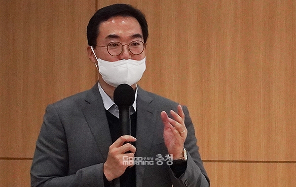 김 상무는 기능조정 검토 필요성도 피력했다. (사진=굿모닝충청 이종현 기자)