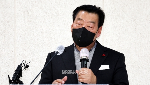 가세로 태안군수가 태안읍성과 안흥진성에 대한 복원 의지를 밝히며 장기적으로는 서산 해미읍성축제와 유사한 성격의 행사를 개최할 예정임을 내비쳤다. (태안군 제공/ 굿모닝충청=김갑수 기자)