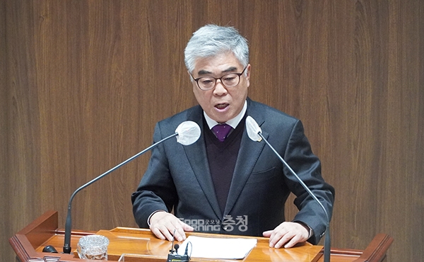 충남도의회 유성재 의원(국민·천안5)이 해외 조기 유학생 유치를 위해 도내 폐교를 활용하자고 제안하고 나섰다. (사진=굿모닝충청 이종현 기자)