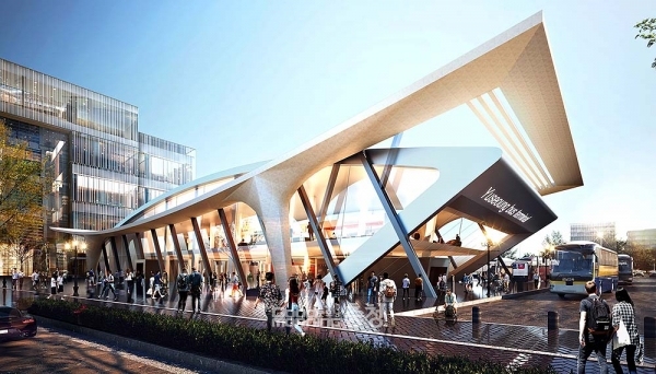 2025년, 우리는 유성복합터미널 완공을 기념하고 축하하는 플래카드를 볼 수 있을까? (대전시 제공/ 굿모닝충청=김갑수 기자)