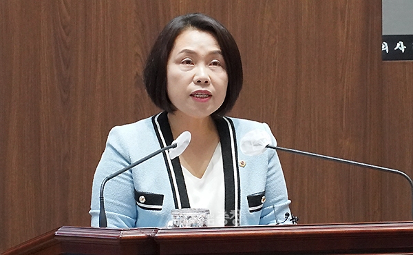 충남도의회 이연희 의원(국민·서산3)이 장애인 가족 힐링센터(이하 센터)와 관련 설계 중단을 촉구하고 나섰다. (사진=굿모닝충청 이종현 기자)