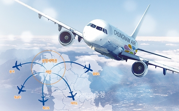 충남도민의 최대 숙원 사업 중 하나인 서산공항 건설에 차질이 빚어지고 있는 것으로 30일 전해졌다. (자료사진: 충남도 제공/ 굿모닝충청=김갑수 기자)