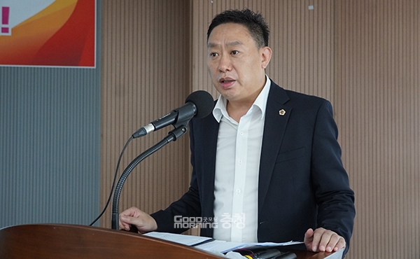 박정식 충남도의원. (사진=굿모닝충청 이종현 기자)