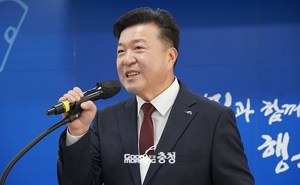 최재구 예산군수가 정부의 의대 정원 확대 계획에 발맞춰 국립공주대학교의 의대 설립을 위한 총력 지원에 나서겠다고 밝혔다. (자료사진=본사DB/굿모닝충청=이종현 기자)