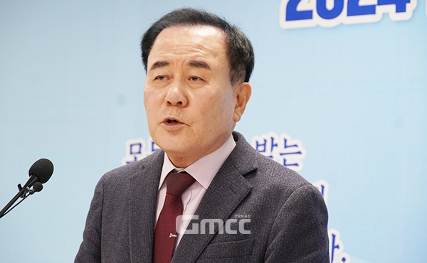 김지철 충남교육감이 자신의 공약인 수학여행비와 입학준비금과 관련 “지속적으로 지원할 것”이라는 입장을 밝혔다. (사진=굿모닝충청 이종현 기자)