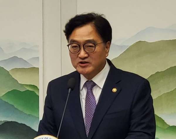 우원식 국회의장(자료사진/굿모닝충청 이동우 기자)