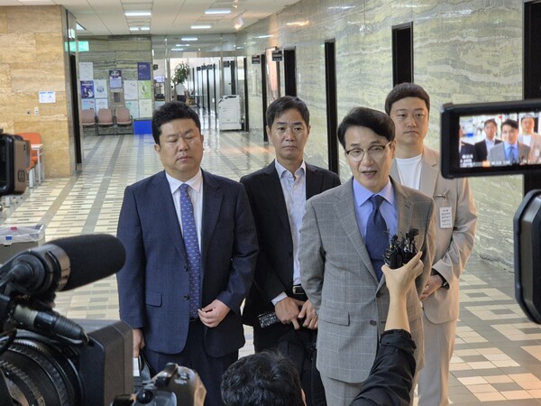 지난 7월 26일 국회 법사위에서 열린 2차 윤석열 탄핵청문회에 증인으로 출석한 최재영 목사 (사진=굿모닝충청 이동우 기자)