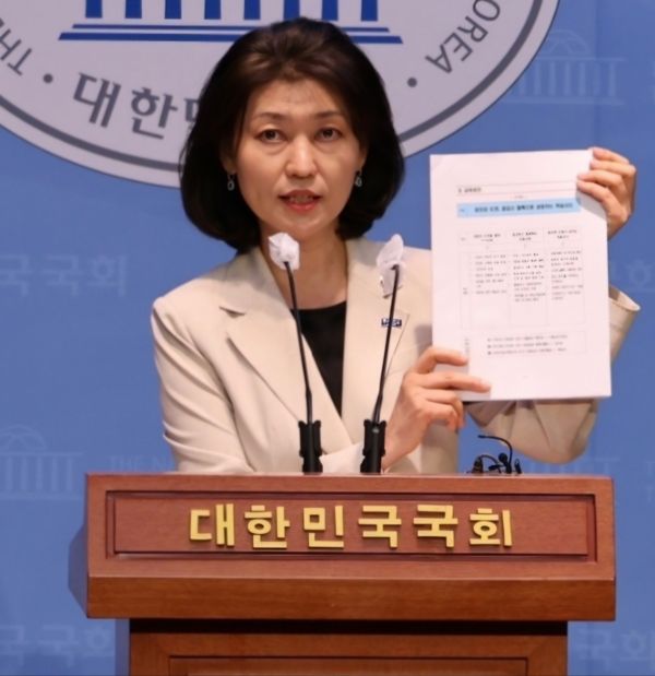 조국혁신당 강경숙 의원 기자회견(사진=의원실)