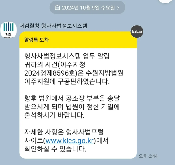 9일 공직선거법 시효 만료를 이틀 앞두고 공직선거법 위반으로 기소된 여현정 양평군의원.(출처 : 여현정tv 커뮤니티)