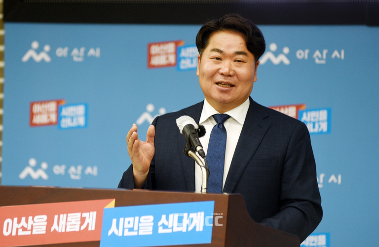 오세현 전 아산시장은 10일 “내년 4월 치러질 아산시장 재선거에는 시정을 바로잡기 위한 경험과 능력이 중요하다”고 말했다.(사진=굿모닝충청 채원상 기자)