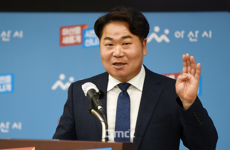 오세현 전 아산시장은 10일 “국민의힘은 아산시장 재선거에 후보를 안 내는 게 맞다”고 말했다.(사진=굿모닝충청 채원상 기자)