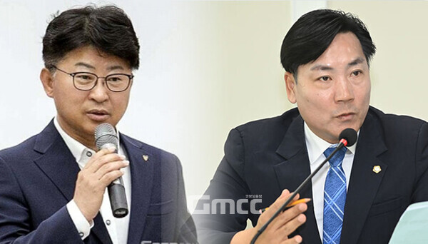  제9대 대전 대덕구의회(의장 전석광) 후반기 원구성이 파행을 거듭하고 있는 가운데 이를 조속해 해결해야한다는 목소리가 나오고 있다. (출처=사진 합성/굿모닝충청 신성재 기자)