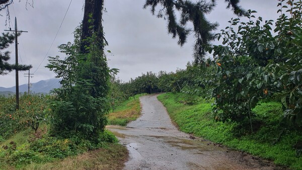 지난 22일 창원시 현장 취재 당시 방문한 창원국가산단 예정지인 창원시 의창구 북면