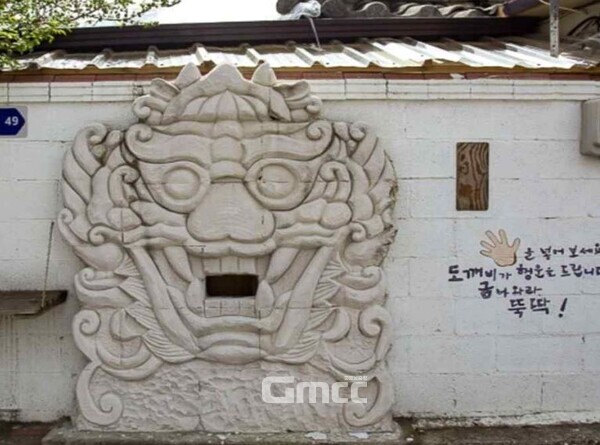 이상원 대표의 '청주문화공간 터무니' 작품. 사진=이상원/굿모닝충청 김종혁 기자