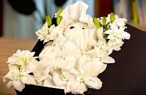 ‘달별해’에서 제작한 린넨 싸개. (사진=이정주 대표 제공/굿모닝충청 김태린 기자)