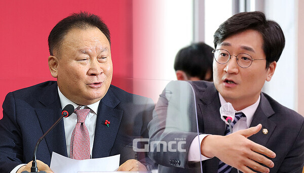 국민의힘 이상민 대전시당 위원장과 더불어민주당 장철민 국회의원(대전동구)이 우원식 국회의장의 본회의 사회를 놓고 SNS상 공방전을 벌였다. (국민의힘 홈페이지 및 의원실 제공 자료사진 합성/ 굿모닝충청=김갑수 기자)