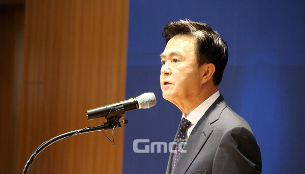 김태흠 충남지사는 23일, 윤석열 대통령 탄핵 인용 시 치러질 예정인 조기 대선과 관련 “대통령 꿈꾸는 사람치고 대통령 되는 사람 한 번도 못 봤다”며 “(저는) 대통령 꿈꾼 적이 없다”고 말했다. (굿모닝충청=김갑수 기자)