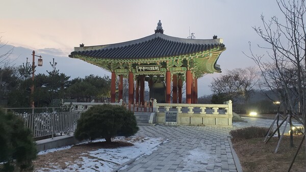 임진각 평화의 종.(사진=굿모닝충청 조하준 기자)