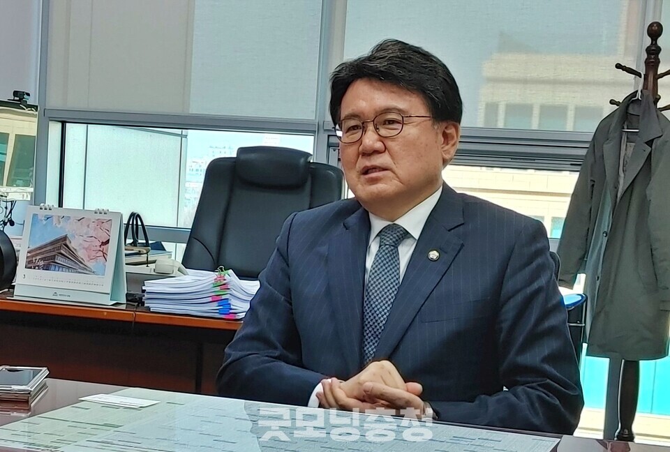 조국혁신당 황운하 의원(사진=굿모닝충청 설인호 기자)