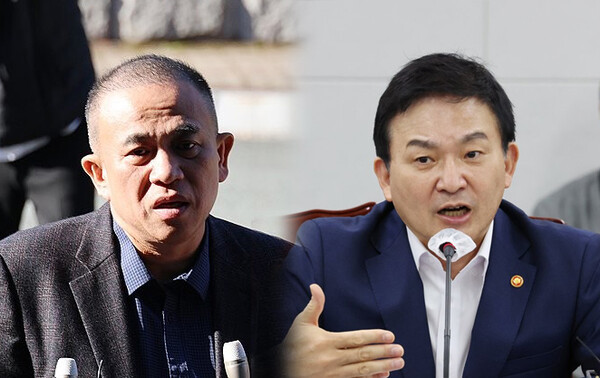 명태균 씨(왼쪽), 원희룡 전 국토교통부 장관(오른쪽) / 사진=연합뉴스