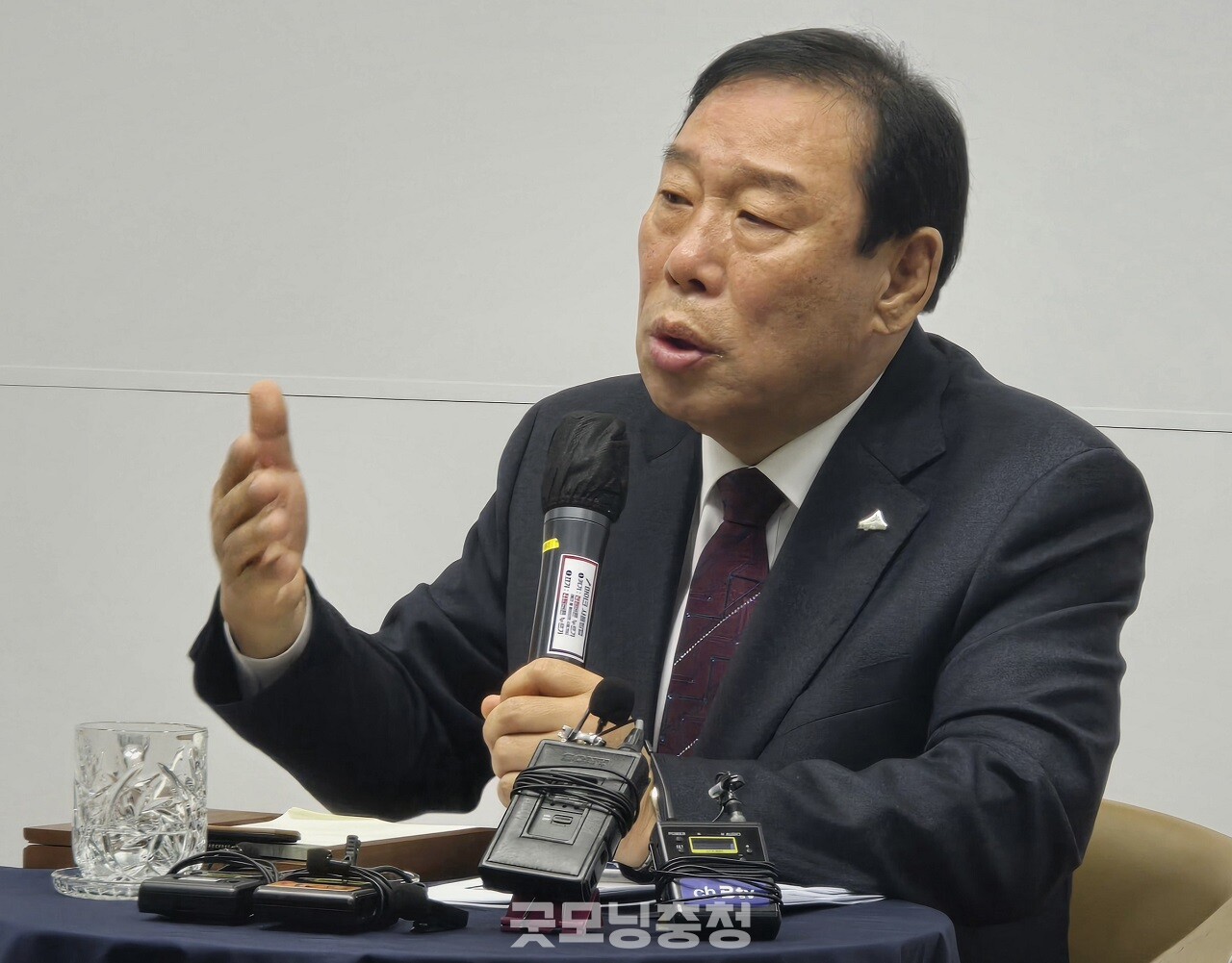 최민호 세종시장은 "시 의지와 상관없이 독립적인 연구원을 설립할 수밖에 없는 상황에 놓일 수도 있게 됐다"라고 전했다. (굿모닝충청=박수빈 기자)