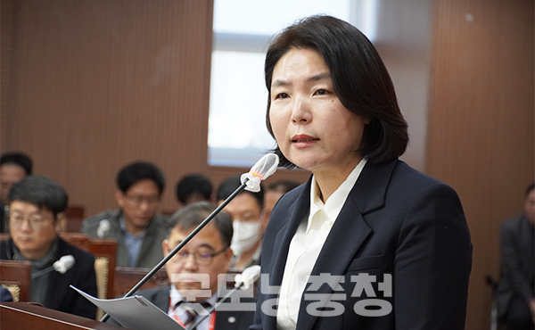 충남도의회 인사청문특별위원회(위원장 안종혁)가 미래통합당(현 국민의힘) 국회의원 출신인 전희경 충남연구원장 후보자에 대해 ‘적합’ 판정을 내렸다. (사진=굿모닝충청 이종현 기자)