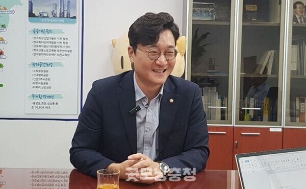 더불어민주당 장철민 의원(사진=굿모닝충청 설인호 기자)