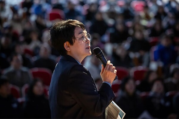 더불어민주당 박정현 국회의원은 지난 22일, 지역주민을 대상으로 의정보고회를 열었다.(사진:의원실 제공/굿모닝충청=이동우 기자)