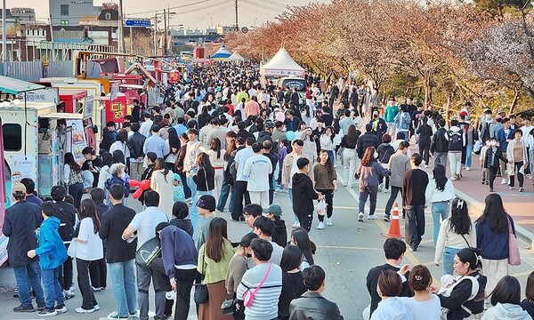 청주 무심천 푸드트럭 축제 모습(기사 내용과 무관함). 사진=청주시/굿모닝충청 김종혁 기자