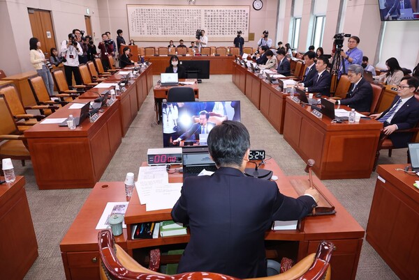 7일 열린 국회 법사위 전체회의(사진:연합뉴스)