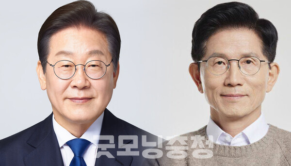 대선을 불과 2주 앞둔 가운데, 충청권 공약을 둘러싼 양당 후보 간 전략의 결이 뚜렷하게 갈리고 있다. (사진=이재명(왼쪽), 김문수 후보 페이스북 사진 합성/굿모닝충청 신성재 기자)