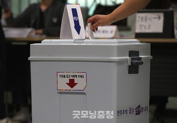 투표 이미지. 사진=굿모닝충청 채원상 기자