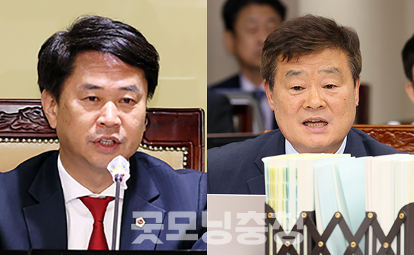 충남도의회 교육위원회 이상근 위원장(국민·홍성1)이 16일 오후 진행된 교육지원청 소관 결산 심사 질의 중 최근 교육행정질문 과정에서 차기 충남교육감 선거 출마를 사실상 공식화한 이 교육장의 정치 성향을 공개적으로 묻는 상황이 발생했다. (사진=충남도의회 제공/굿모닝충청=이종현 기자)