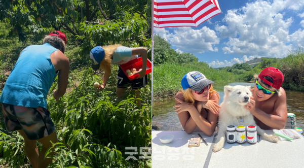 부끌레 마르켓 멤버들의 활동 모습. 사진=김태은/굿모닝충청 김종혁 기자