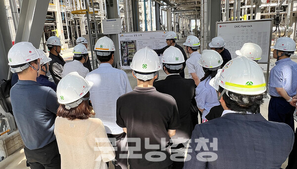 산업위기 선제대응지역 지정을 위한 정부 민관합동 실사단이 4일 충남 서산시를 방문했다. (서산시 제공/ 굿모닝충청=김갑수 기자)