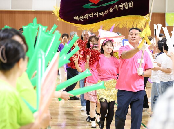 대전시 '제13회 자원봉사 어울림 한마당'이 23일, 한밭체육관에서 개최됐다(사진:대전시 제공)