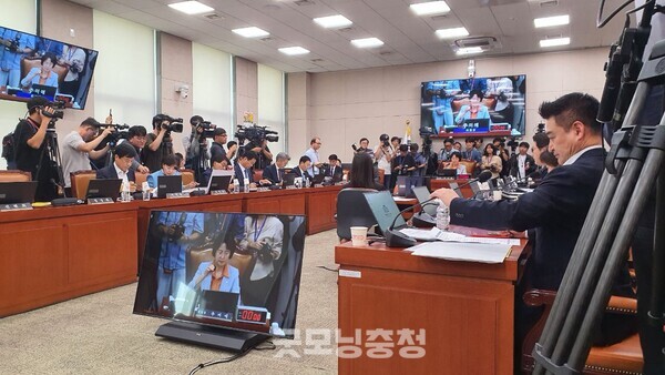 30일 오후 2시 열린 국회 법제사법위원회의 조희대 대법원장 대선 개입 의혹 청문회 모습.(사진=굿모닝충청 조하준 기자)