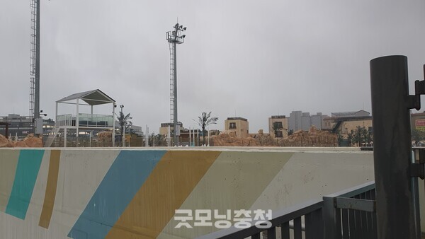 경기도 시흥시 거북섬동에 위치한 웨이브파크. 이재명 대통령이 경기도지사 시절에 유치한 것이다.(사진=굿모닝충청 조하준 기자)