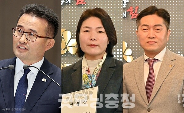 충남도의회 안장헌 의원(민주·아산5)이 국민의힘 경기 의정부시갑 당협위원장을 겸직하고 있는 전희경 충남연구원장과 3월 말 직위해제된 정명규 충남도립대 총장을 정조준하고 있다. (사진=충남도, 충남도의회 제공 합성/굿모닝충청=이종현 기자)